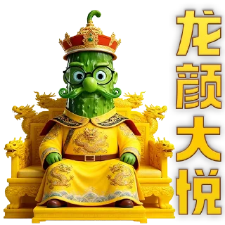 😵‍💫 emoji 黄瓜博士 @huangguaboshi 制作！ Telegram sticker 21 of 120