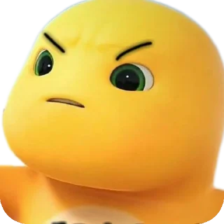 😠 emoji Dino kuning :: @Zincote Telegram sticker 23 of 120