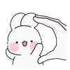 Sticker from Baby rabbit | By Halisa @TgEmodziBot