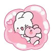 Sticker from Baby rabbit | By Halisa @TgEmodziBot