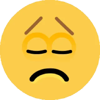 😔 emoji ᯼ ˢᵏʸᵖᵉЄᗰƠᒍƖƧ ┃@laddukadabba2 ᯼ Telegram sticker 23 of 50
