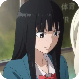 🙂 emoji Sawako & Kazehaya [@KawaiiStickershere] Telegram sticker 5 of 40