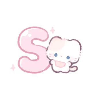 🌟 emoji 🎀Kitty🐾alphab' Telegram sticker 21 of 28
