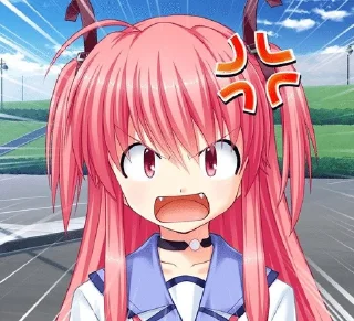 😡 emoji ⋆｡‧˚ʚ♡ɞ˚‧｡⋆ ┆@skdneux Telegram sticker 16 of 52