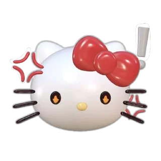 🤬 emoji Kitty Telegram sticker 13 of 24
