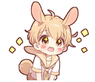 Sticker from rabbit boy 3