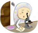 🔬 emoji Medical student Telegram sticker 23 of 120