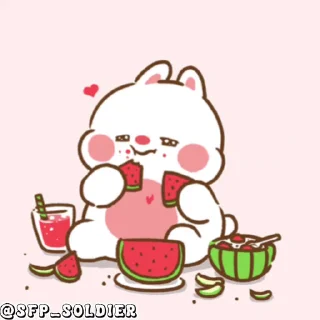 🍉 emoji @SFP_SOLDIER_Stickers ℳ₳ꢺƬᎬᏒ Telegram sticker 9 of 20