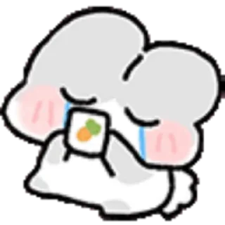 😢 emoji 可爱猫猫-@maoSMS Telegram sticker 23 of 90