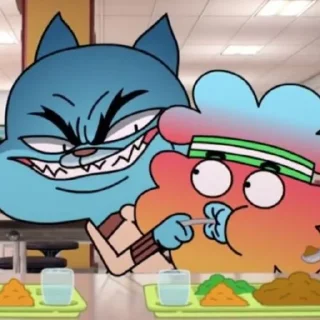 😈 emoji gumball @BLUESPRIDE Telegram sticker 18 of 120