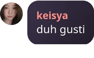 🙎‍♀ emoji keisya pack by @efefankuy wkwk Telegram sticker 18 of 30
