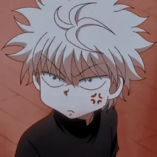 😠 emoji 💢KILLUA💢 @STICKER_LEE Telegram sticker 22 of 27