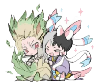 😄 emoji DR STONE @animestickerchannel Telegram sticker 19 of 93