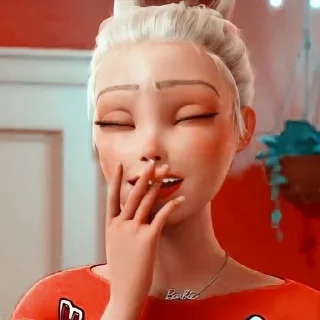 🤭 emoji BARBIE CR : PIN @naaxyzzz Telegram sticker 20 of 30