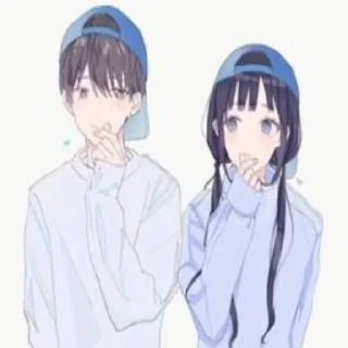 ❤️ emoji ANIME COUPLE Telegram sticker 23 of 52