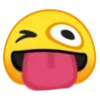 😜 emoji @totaljerk being silly Telegram sticker 5 of 35
