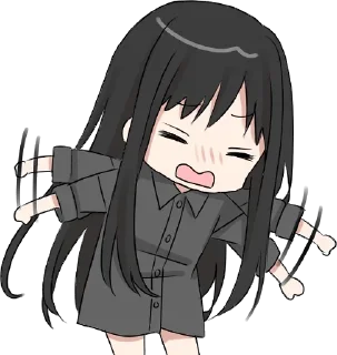 😔 emoji 小跟班专属 Telegram sticker 12 of 120