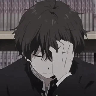 🎧 emoji oreki houtarou- @raneranevl Telegram sticker 17 of 25