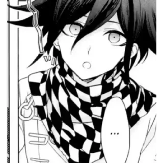 😐 emoji Kokichi Ouma Telegram sticker 20 of 90