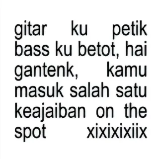 Sticker from suka suka gw