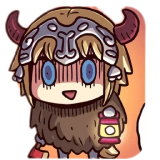 😰 emoji fgo Telegram sticker 7 of 60