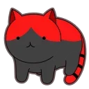 🐱 emoji 小猫咪冲鸭 @tiezhibao666 Telegram sticker 10 of 33