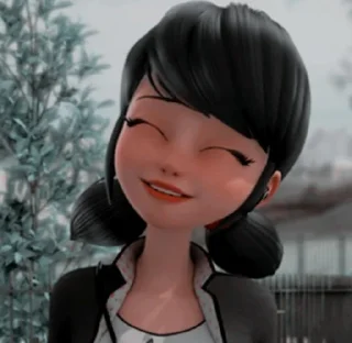 💙 emoji Marinette @Nyion_chan Telegram sticker 10 of 27