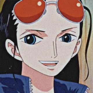 😃 emoji nico robin`letta Telegram sticker 17 of 39