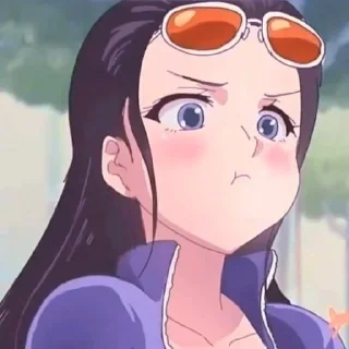 💞 emoji Nico robin - @onigiriihelpp Telegram sticker 10 of 22