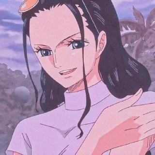 💞 emoji Nico robin - @onigiriihelpp Telegram sticker 18 of 22