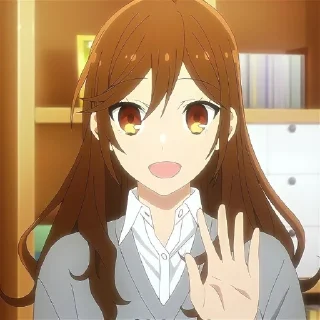 😀 emoji Horimiya Telegram sticker 13 of 16