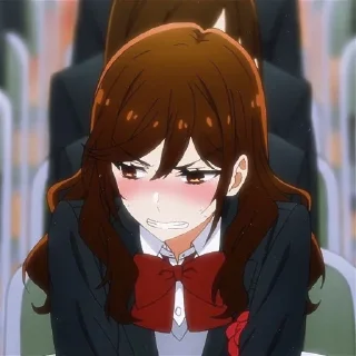 🥴 emoji Horimiya Telegram sticker 15 of 16