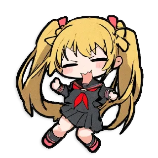 😵 emoji クロスちゃんのStIcKeR Telegram sticker 5 of 12