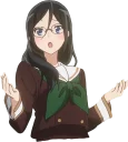 😗 emoji Asuka Tanaka Telegram sticker 13 of 26