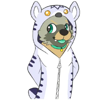 🐺 emoji Broiz the Wolf Telegram sticker 23 of 93