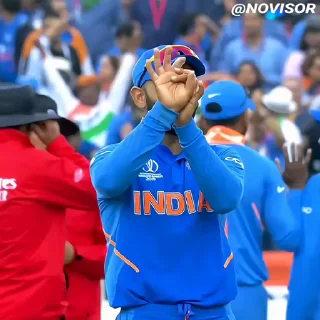 🥳 emoji King Kohli 2 - @CricCollections Telegram sticker 17 of 120