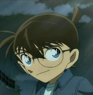 🔎 emoji Edogawa Conan by @alxagrvr Telegram sticker 15 of 56