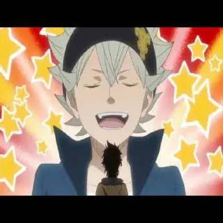🤩 emoji Black Clover Telegram sticker 15 of 21