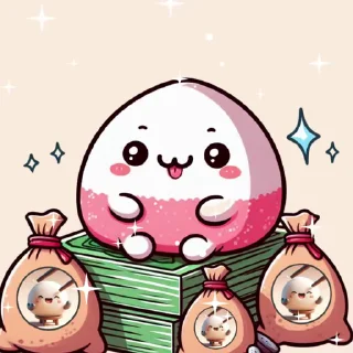 🤑 emoji Mochi DeFi Telegram sticker 22 of 64