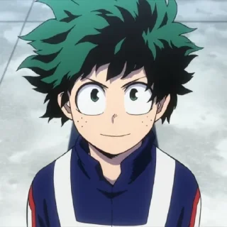 😊 emoji Mha Characters ( @I_m_Narutoo ) Telegram sticker 9 of 43