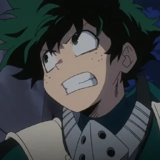 😁 emoji Mha Characters ( @I_m_Narutoo ) Telegram sticker 17 of 43