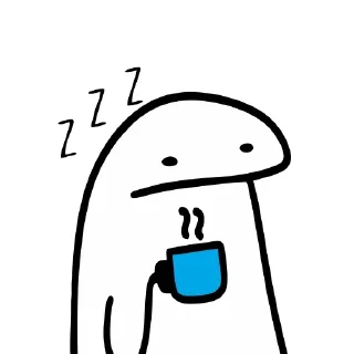 ☕️ emoji Manash's 2D Telegram sticker 7 of 50