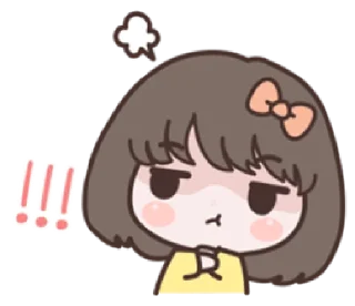 😒 emoji erin pudding | @cutestickers4you Telegram sticker 18 of 36