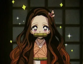Sticker from @animecuteth Nezuko
