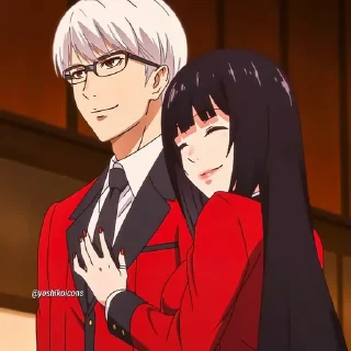 ⛓ emoji Kekegurui @animecuteth Telegram sticker 13 of 43