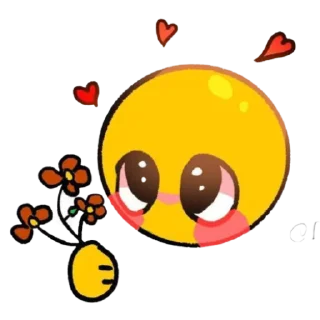 🤭 emoji ╰┈➤ Emoji. *. ⋆ @stickersbyvj Telegram sticker 20 of 50
