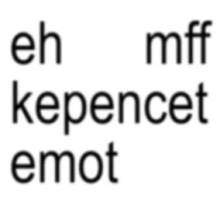 😂 emoji kocaG btuL rek Telegram sticker 14 of 19