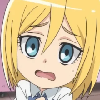⚡️ emoji 𖥻👑 ִ ۫  ּChrista Lenz Chibi ೃ࿔ @dnteh Telegram sticker 14 of 55