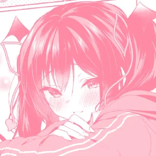 🎀 emoji 𖥻🏩 ִ ۫  ּPink Manga ೃ࿔ @dnteh Telegram sticker 19 of 32