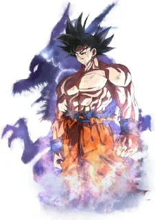 😡 emoji Goku @animestickerchannel Telegram sticker 22 of 61